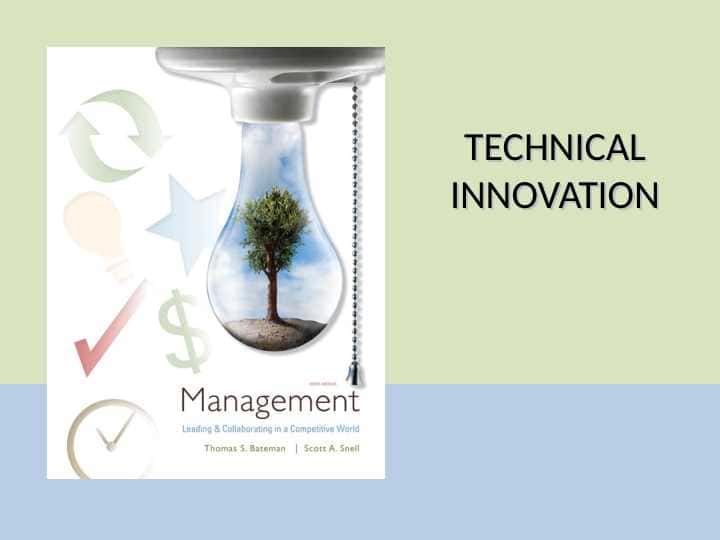 TECHNICAL INNOVATION