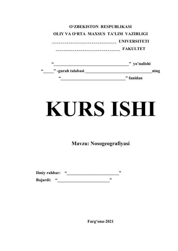Nosogeografiyasi