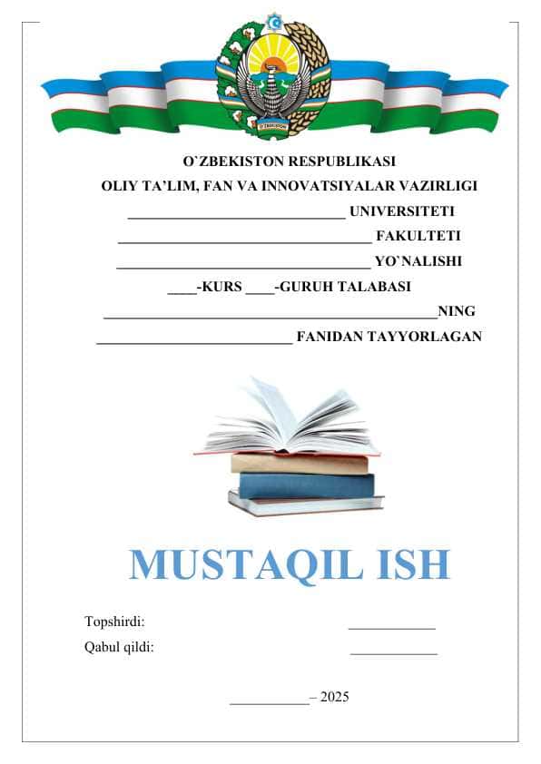 BYUDJET TASNIFI