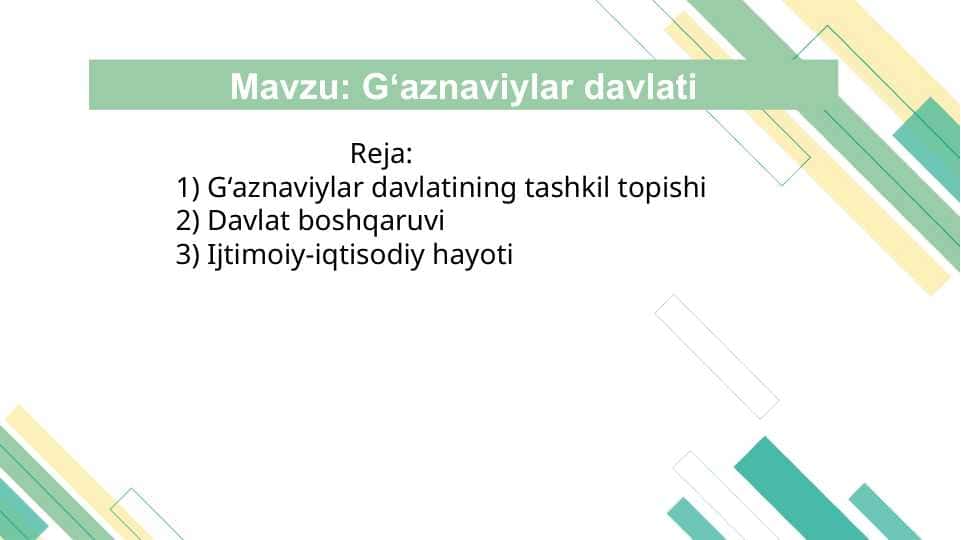 Gʻaznaviylar davlati