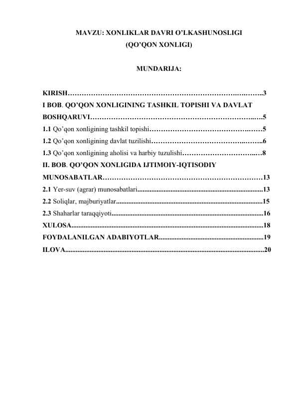 XONLIKLAR DAVRI O’LKASHUNOSLIGI (QO'QON XONLIGI).docx
