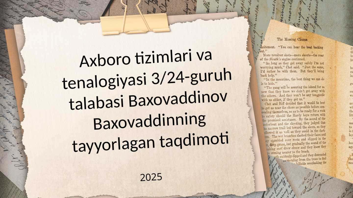 Amir Temur — buyuk davlat arbobi