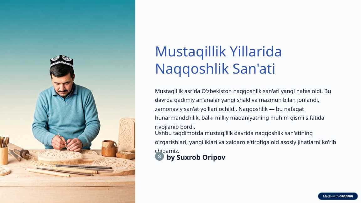 naqqoshlik san'ati