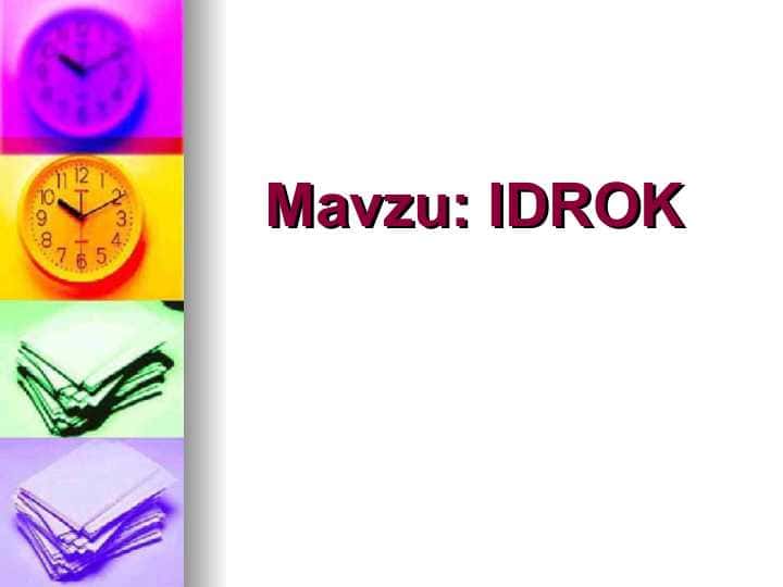 IDROK
