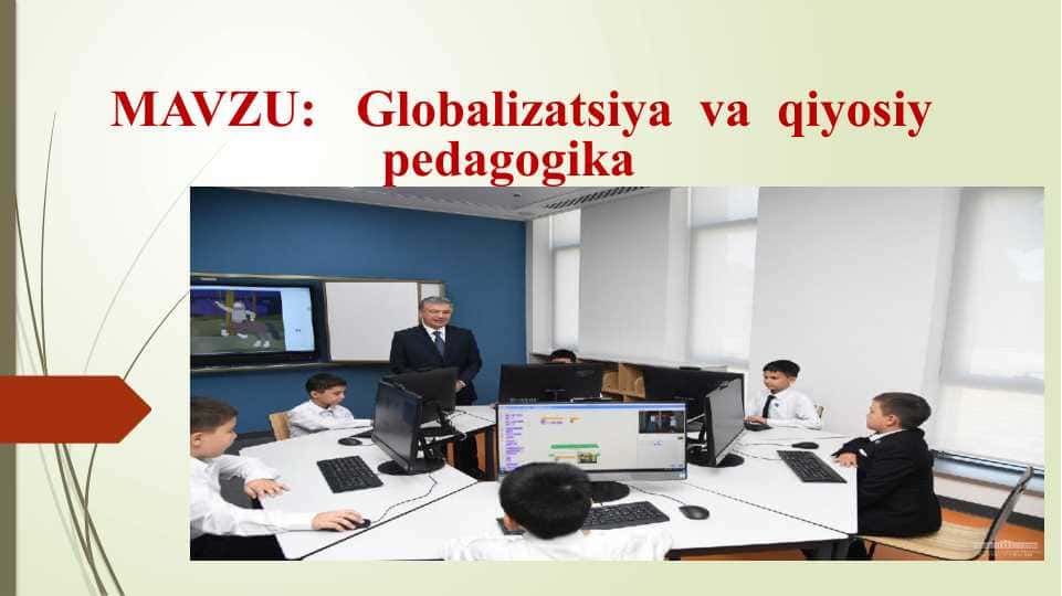 Globalizatsiya va qiyosiy pedagogika