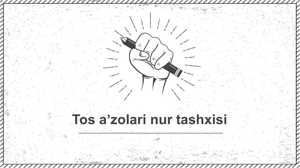 Tos aʼzolari nur tashxisi