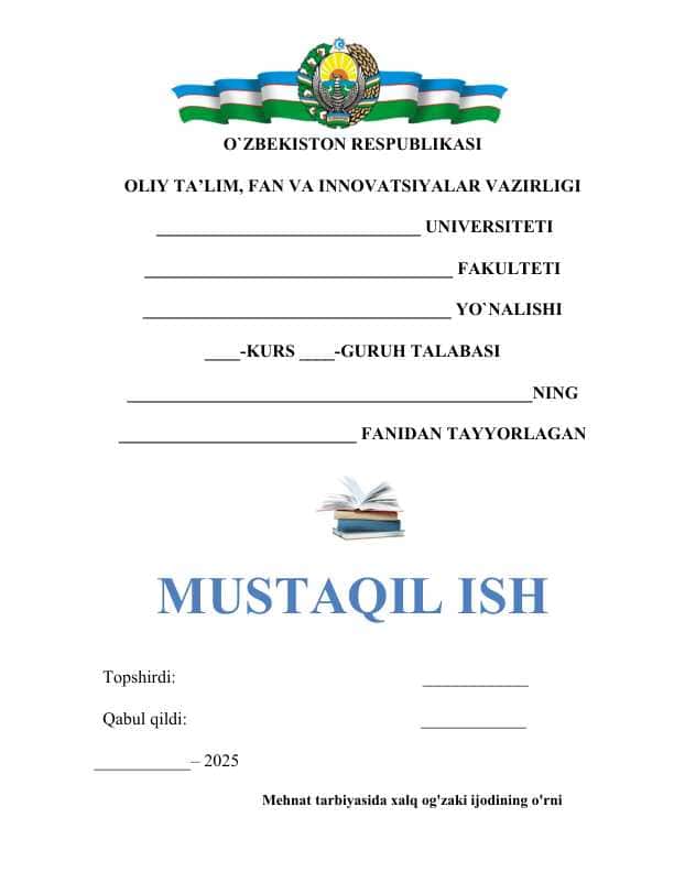 Mehnat tarbiyasida xalq og'zaki ijodining o'rni