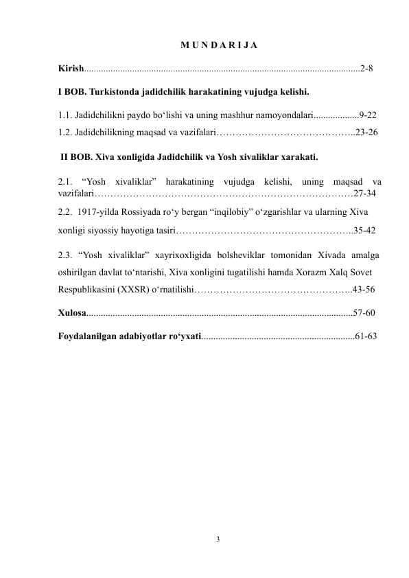 Yosh Xivaliklar faoliyati