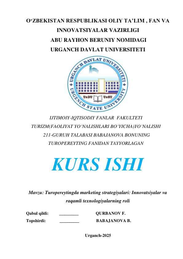 Turopereytingda marketing strategiyalari Innovatsiyalar va raqamli texnologiyalarning roli.pdf
