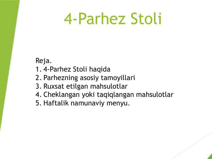 4-Parhez Stoli
