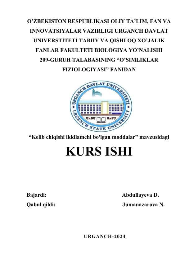Kelib chiqishi ikkilamchi bo'lgan moddalar.docx