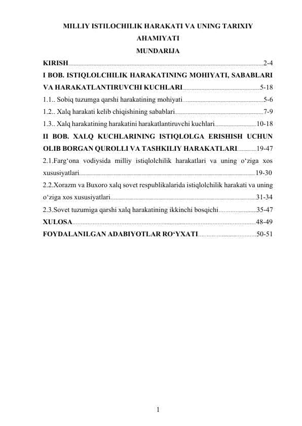 Bolsheviklar tuzumiga qarshi kurash harakatlari
