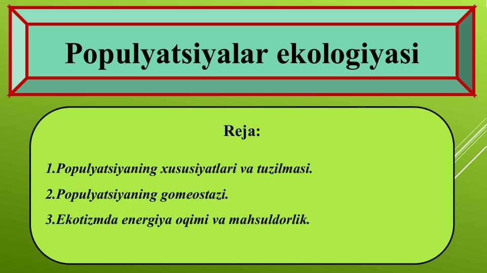 Populyatsiya