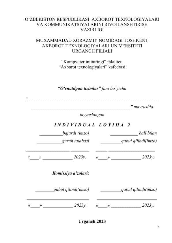 Avtosalonda avtomobil sotib olish ahborot tizimi