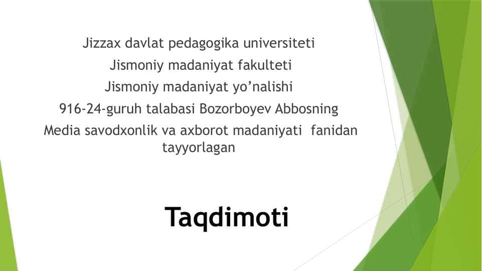 filimlar va ommaviy madaniyat