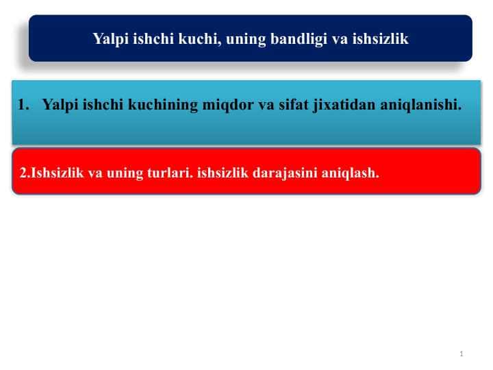 yalpi ishchi kuchi slayd