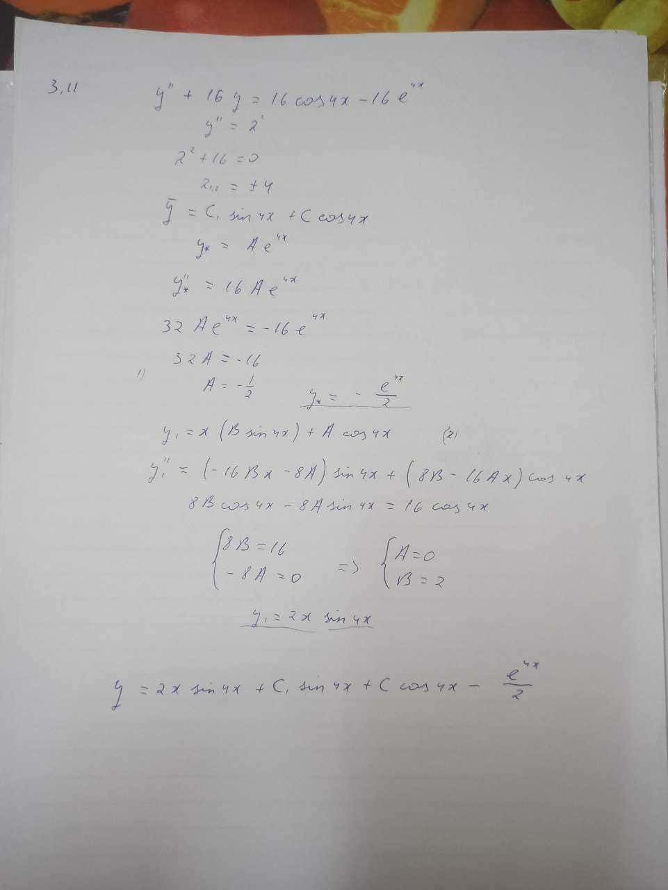 differensial tenglamalar
