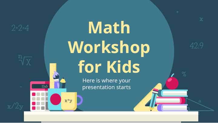 Math Workshop for Kids