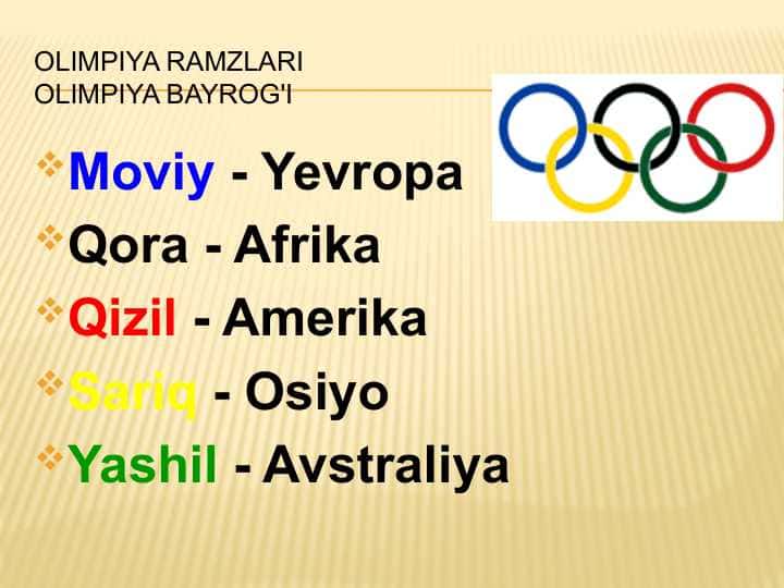Olimpiya ramzlari