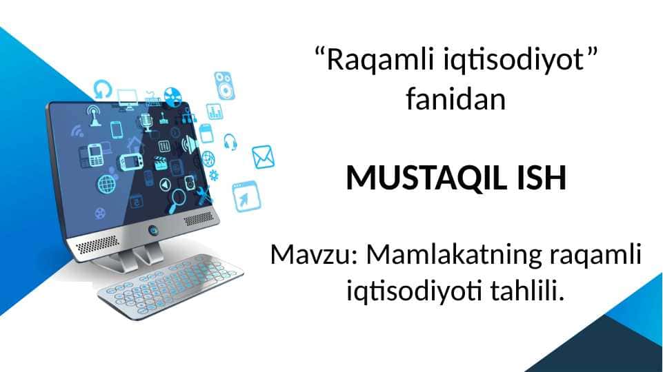 Janubiy Koreyaning raqamli iqtisodiyot tahlili. Raqamli iqtisodiyot fani.
