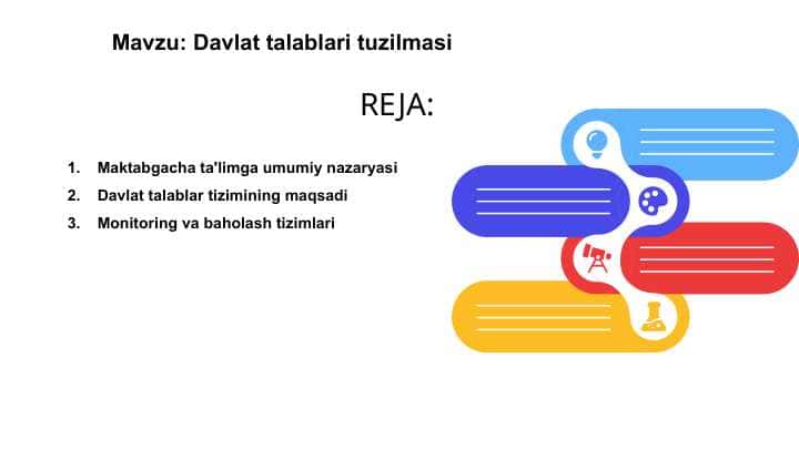 Davlat talablari tuzilmasi