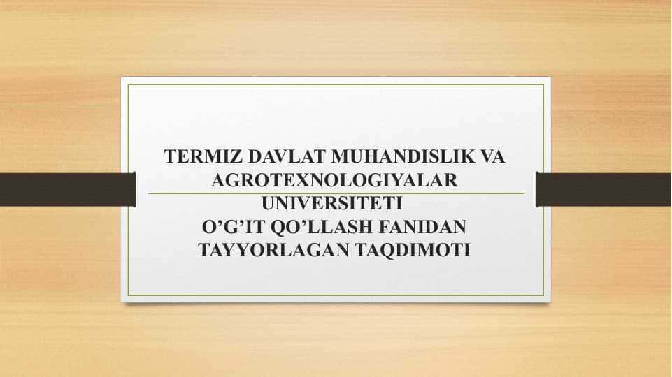 Pomidor yetishtirsh uchun o’g’itlash tizimi