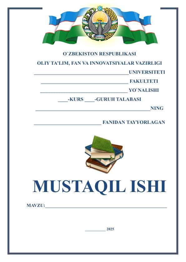 Talim mazmuni. DTS xaqida tushuncha