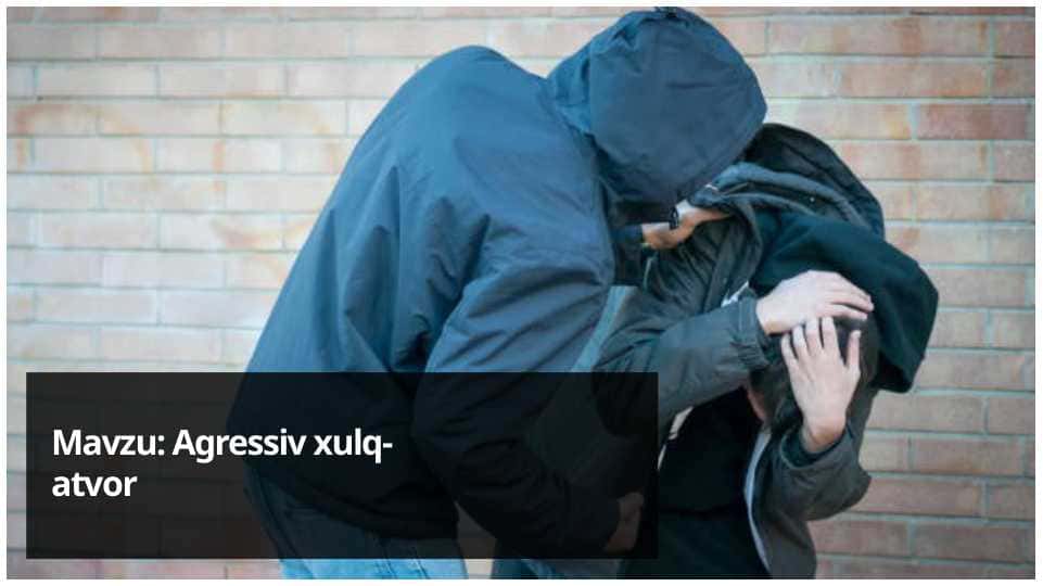 Agressiv xulq-atvor
