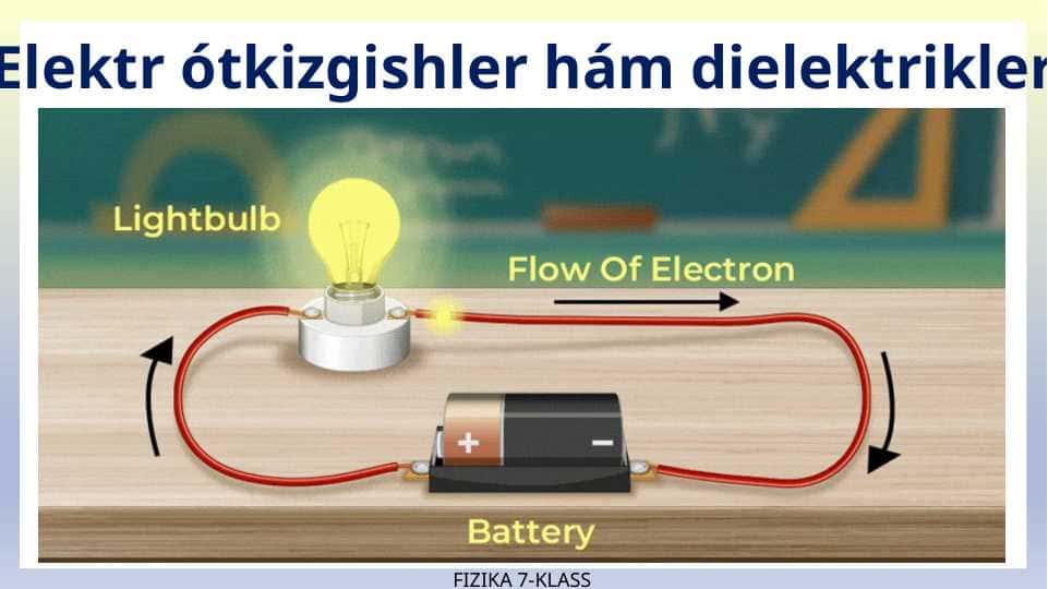 Elektr ótkizgishler hám dielektrikler