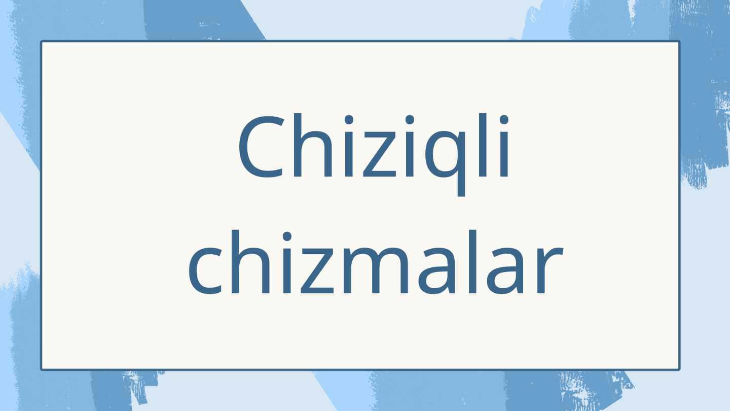 Chiziqli chizmalar
