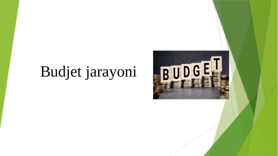 Budjet jarayoni