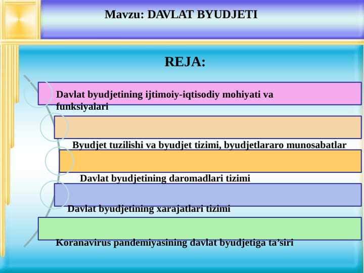 DAVLAT BYUDJETI