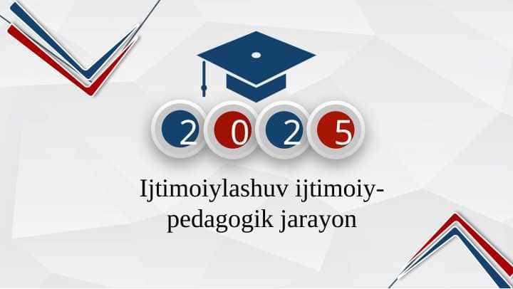 Ijtimoiylashuv ijtimoiy pedagogik jarayon