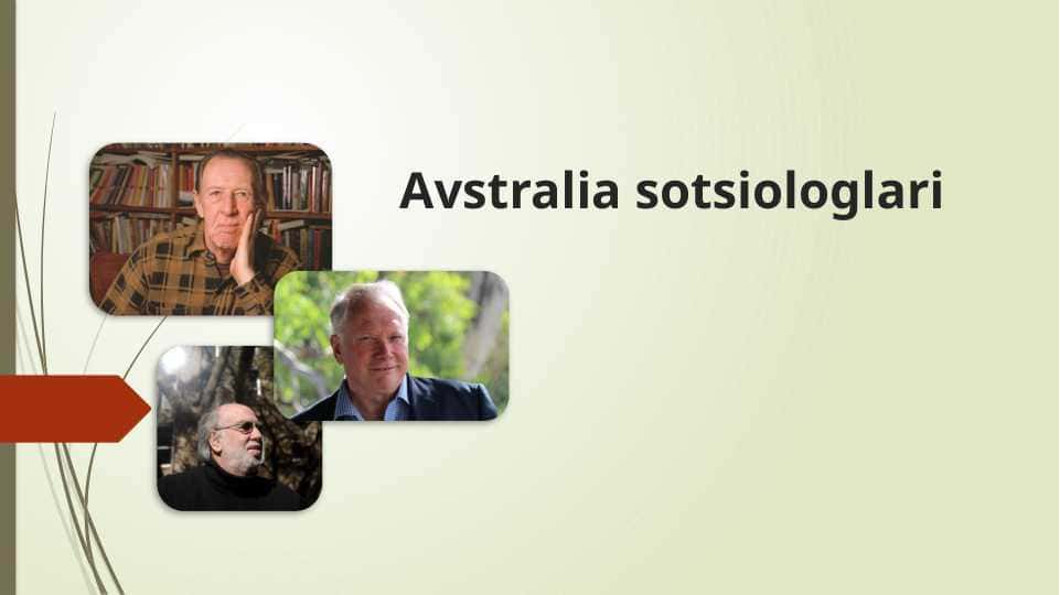 Avstraliya sotsiologlari