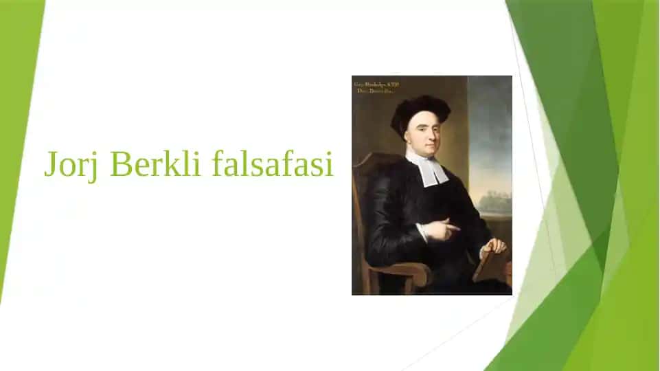Jorj Berkli falsafasi
