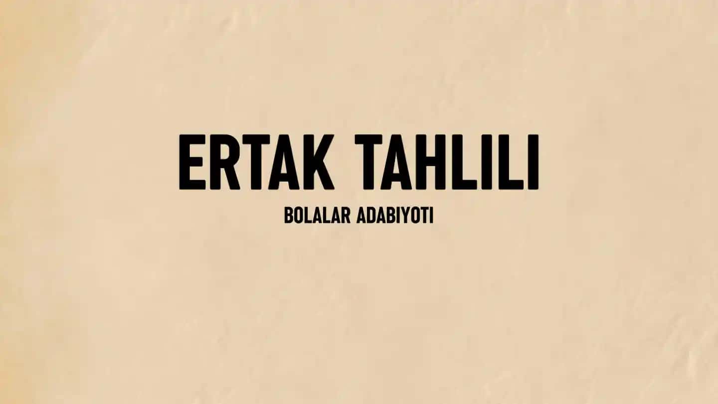 BOTIR TIKUVCHI ertak tahlili