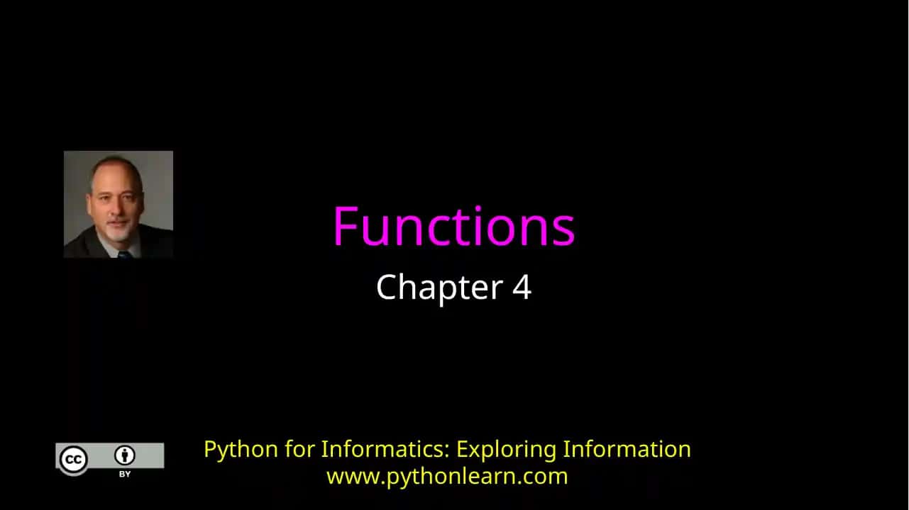 Functions