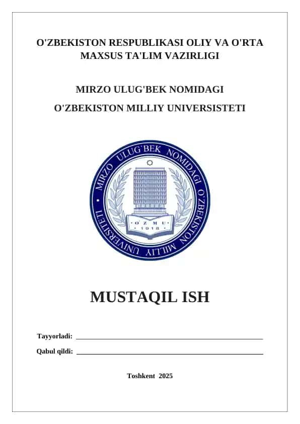 Eritmalar tayyorlash, eritma zichligini aniqlash. Tuzlarning gidrolizi. Referat 33 bet.