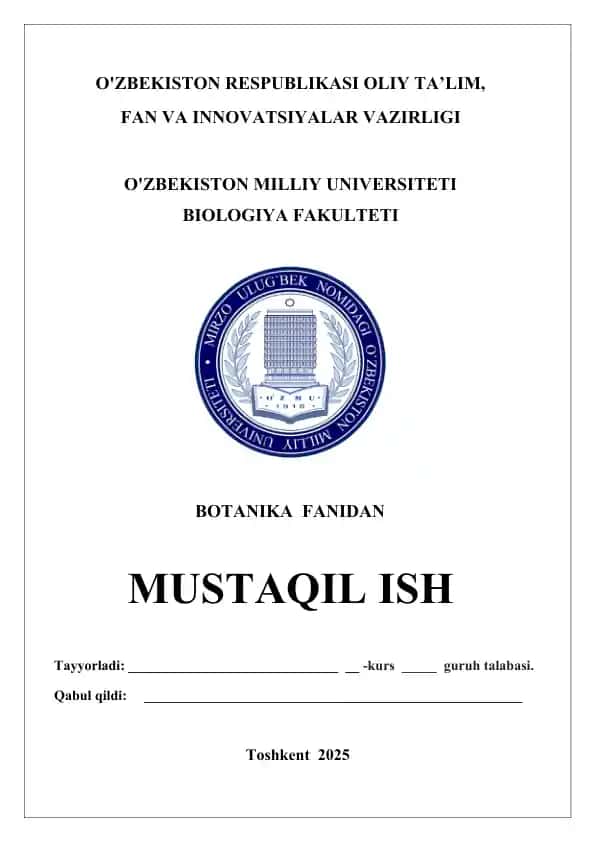 Manzarali o'simliklarning kelib chiqish markazlari. Referat 16 bet.
