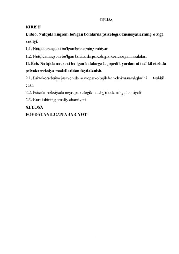 Nutqida Nuqsoni Bo'lgan Bolalar