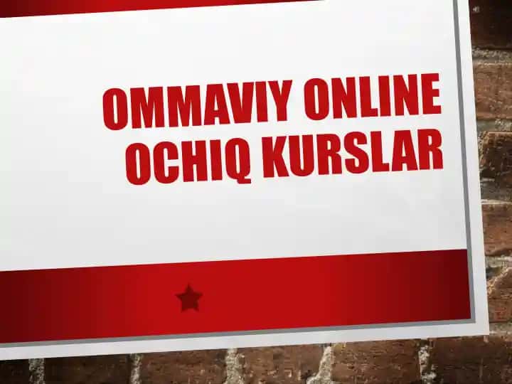 OMMAVIY Ochiq Onlayn Kurslar