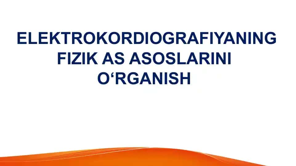 Elektrokardiografiya (EKG)