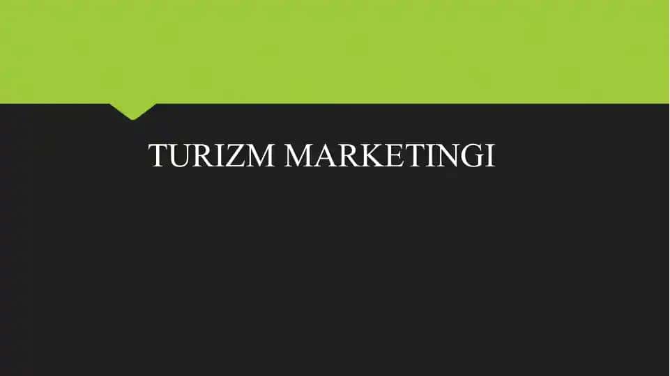 Turizm marketingi