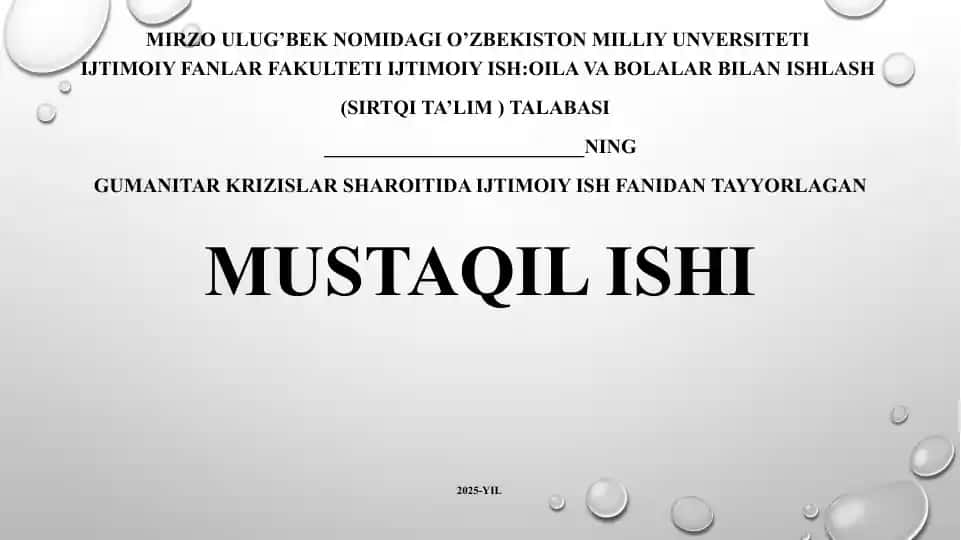 Aholiga psixologik-ijtimoiy yordamni tashkil etishning asosiy prinsiplari