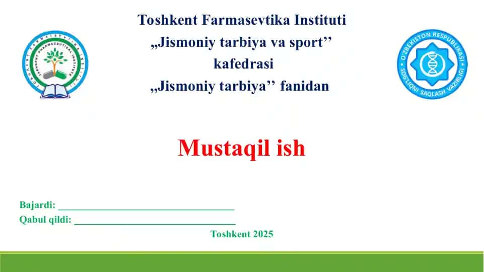 2. O'zbekistonda Milliy kurash sport turining rivojlantirish tarixi va taniqli sportchilar. Taqdimot, 12 bet