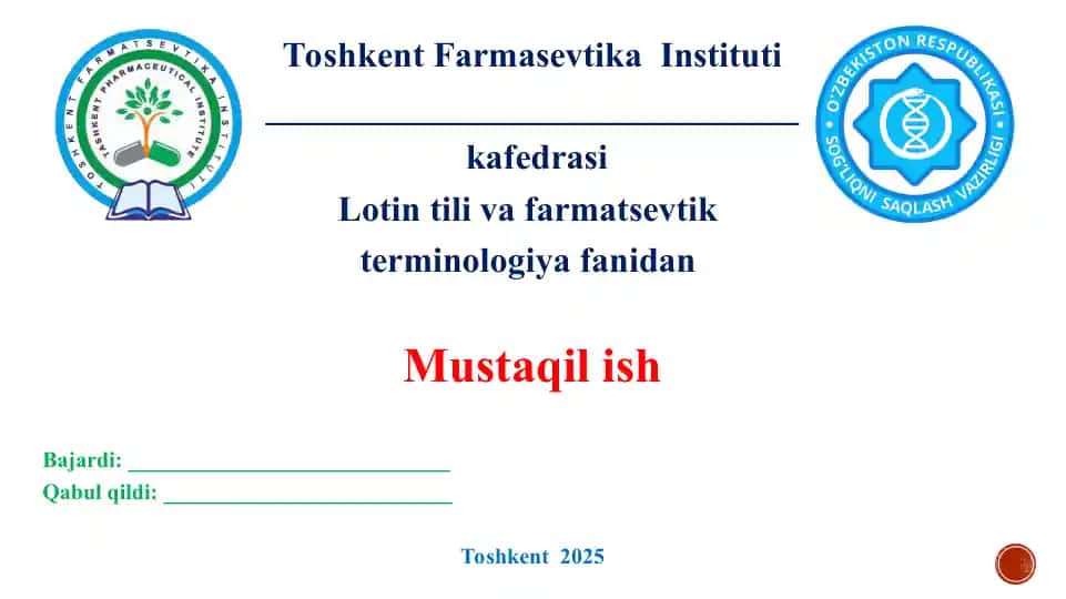 5. I -II turlanishdagi sifatlar. Taqdimot 11 bet