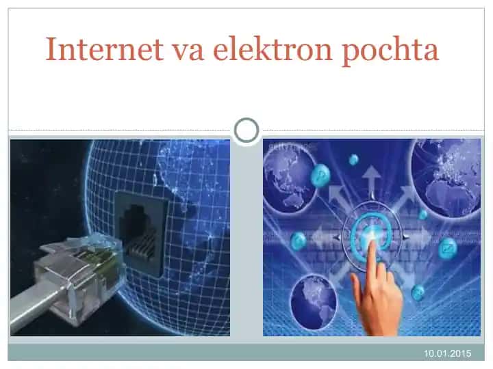 Internet va elektron pochta