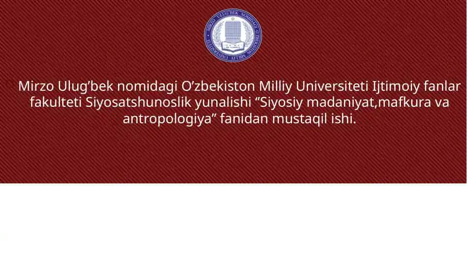 Sharq sivilizatsiyasi XITOY