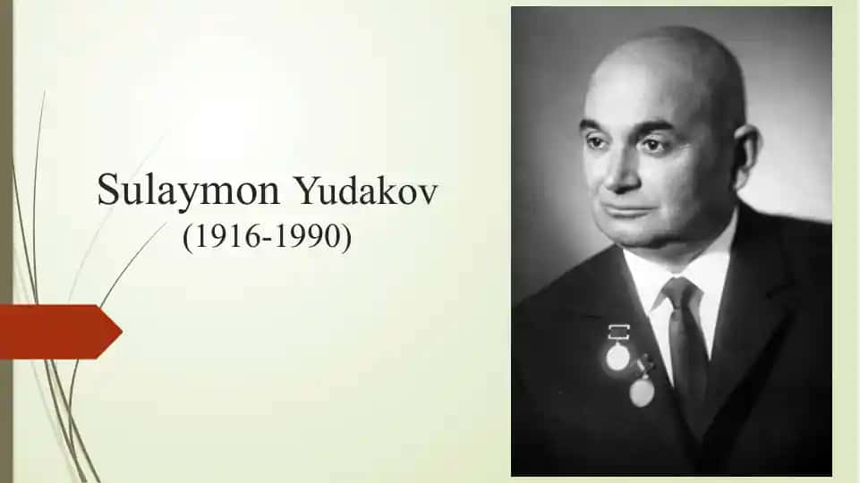 Sulaymon Yudakov ppt slayd
