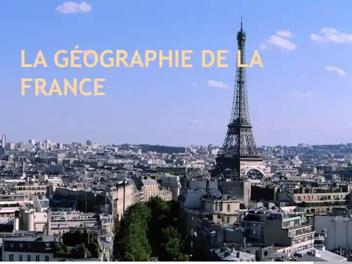 La géographie de la France